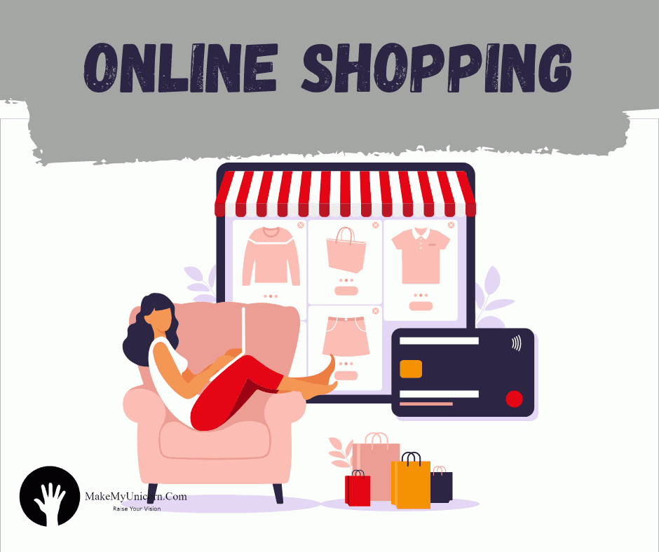 online shopping illustration by makemyunicorn