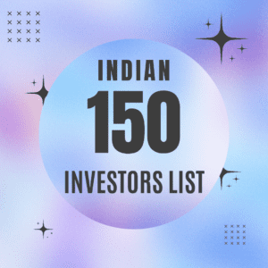 150+ Indian Investors List