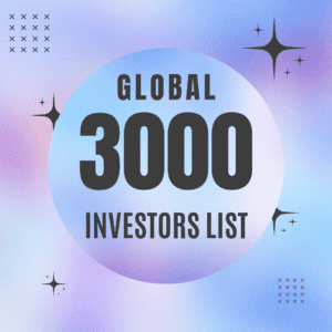 3000+ Global Investors List